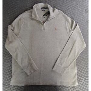 Polo Ralph Lauren Men's 1/4 Zip Pullover - Size XL NWT